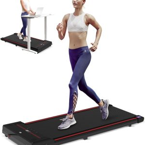 Sperax 3-in-1 Moveable Below Desk Strolling Pad – Residence Treadmill with 320 lbs Capability